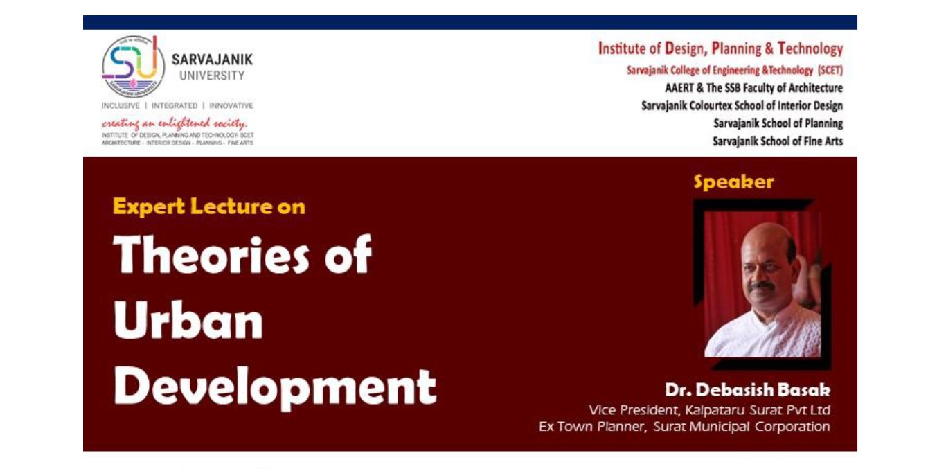 Expert Lecture on “Theories of Urban Development.